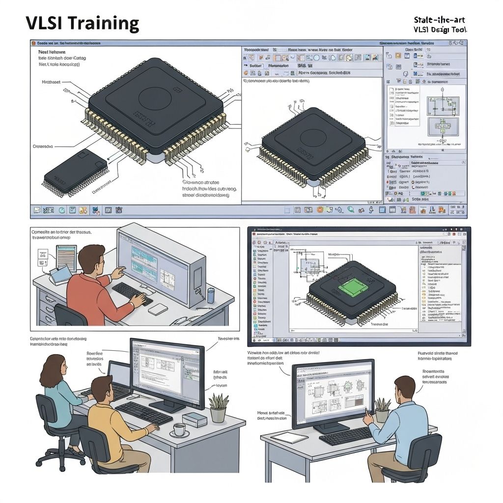 Training and mentorship across VLSI, coding, cloud, and CI/CD